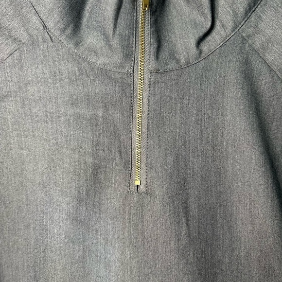 Dope Scrubs Athleisure Grey Jogger Scrub Top 3XL - Picture 3 of 13